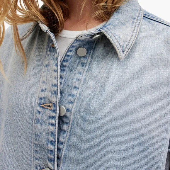 Allsaints Hettie Denim Shaket - Picture 4 of 8